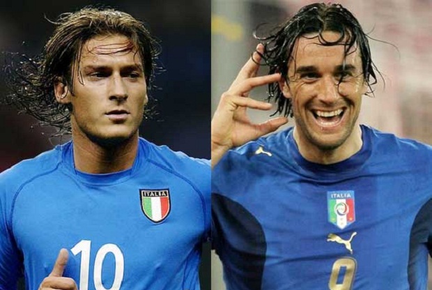 Timnas Italia tanpa Totti dan Toni