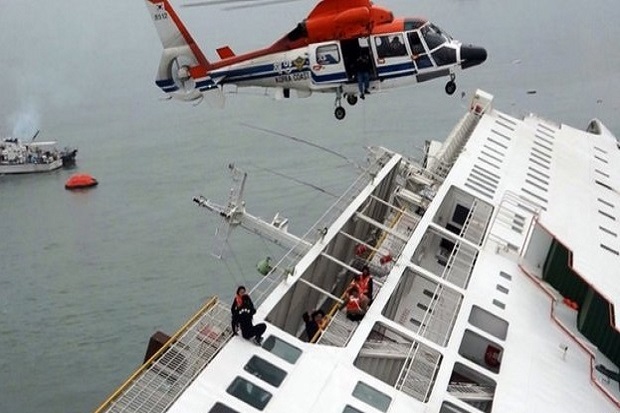 Tragedi kapal tenggelam di Korsel, 2 tewas & 293 orang hilang