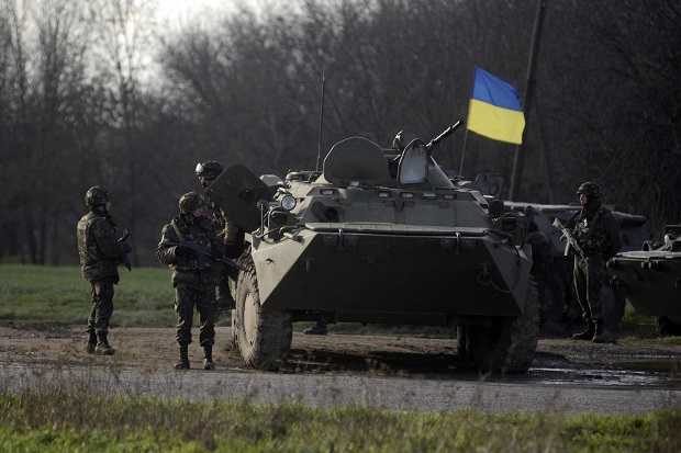 Ukraina diambang perang saudara
