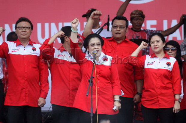 Hadiri kondangan di Ubud, Megawati ogah bertemu Ical