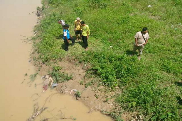 Mayat pemuda mengambang di Sungai Citarum
