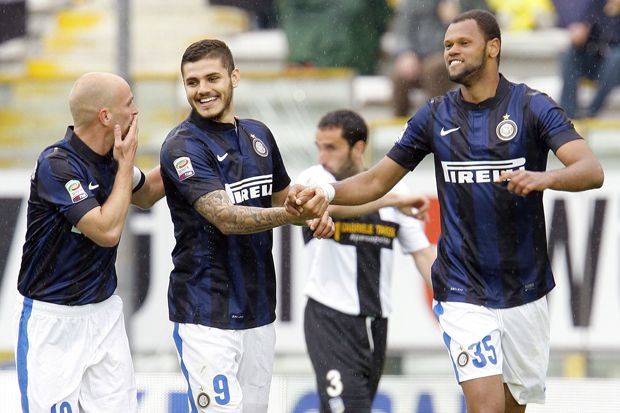 Atasi 10 pemain Parma, Inter menuju Eropa