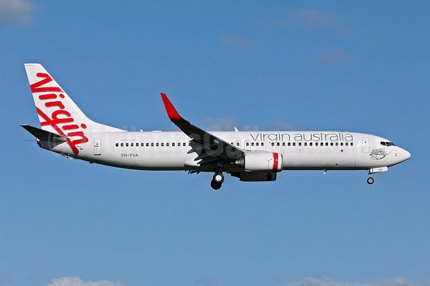 Lepas landas dari Brisbane, Virgin Airlines dibajak