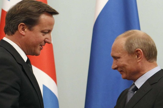 Cameron telepon Putin bahas krisis Ukraina