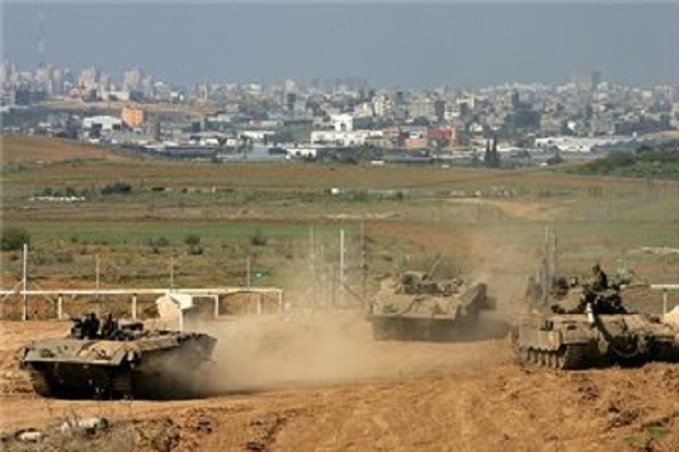 Pasukan Israel terobos jalur Gaza
