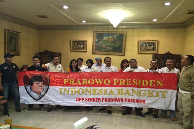 Dukungan kepada Capres Prabowo terus mengalir