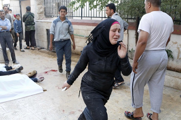 Dua bom bunuh diri merenggut 11 bocah Suriah