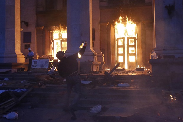UE desak penyelidikan insiden Odessa