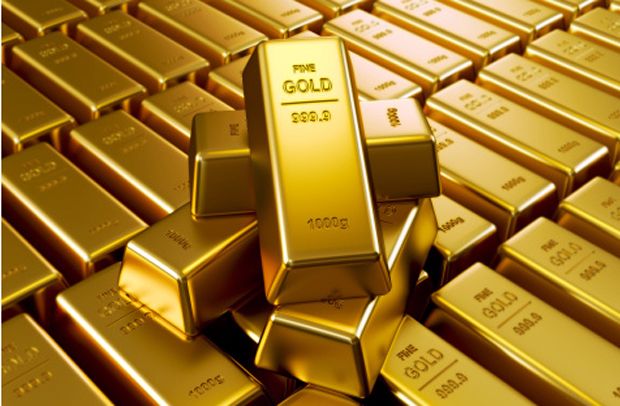 Harga emas dunia di angka tertinggi dalam tiga pekan