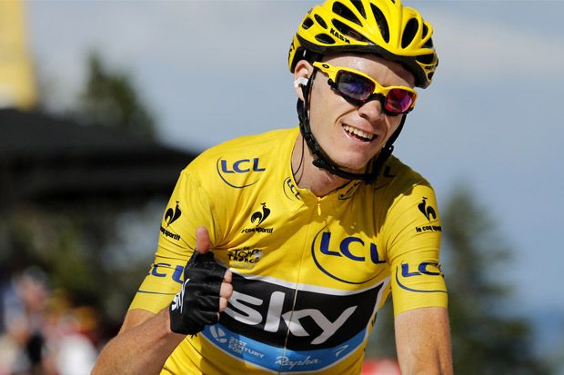 Chris Froome incar Tour de France