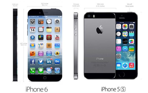 Ini dia perbandingan iPhone 6 dan iPhone 5S