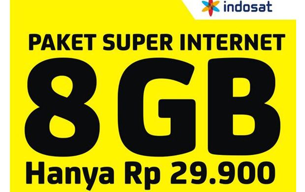 Indosat gelar paket internet Rp29.900 per bulan