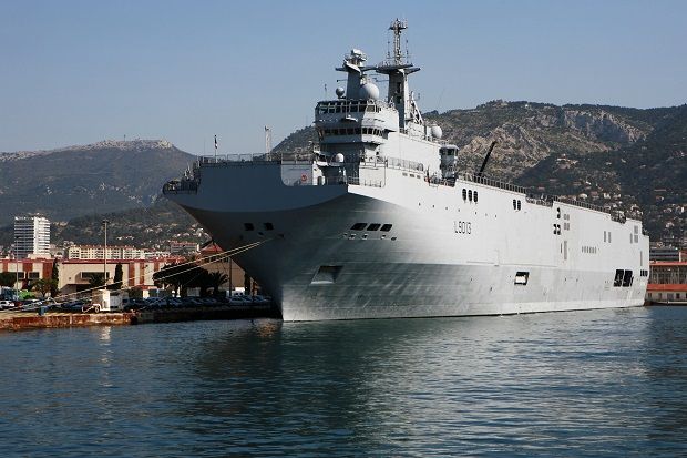 Perancis jual kapal perang ke Rusia, AS kesal
