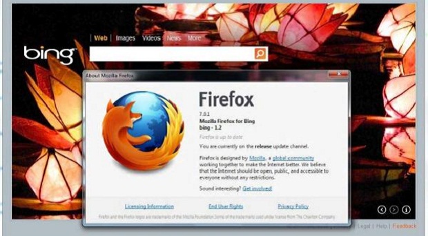 Microsoft luncurkan aplikasi Bing untuk Firefox OS