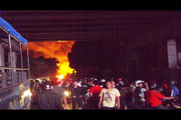 Kebakaran Pasar Sentral Makassar bukan sabotase
