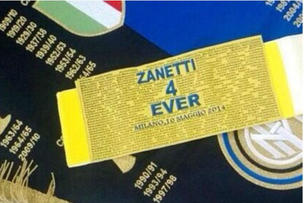 Ban kapten istimewa buat Javier Zanetti