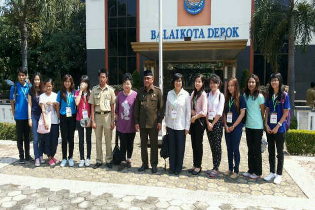 Mahasiswa Thailand pelajari Kota Depok