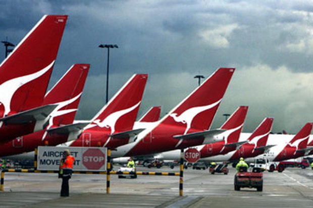 Qantas ajak penumpang menciptakan karya seni di pesawat