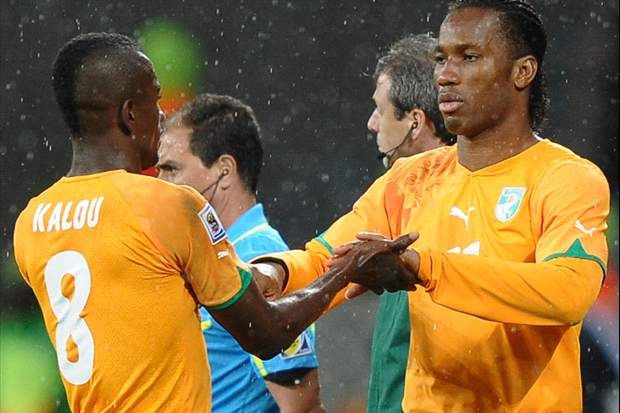 Skuat sementara Pantai Gading di Piala Dunia 2014