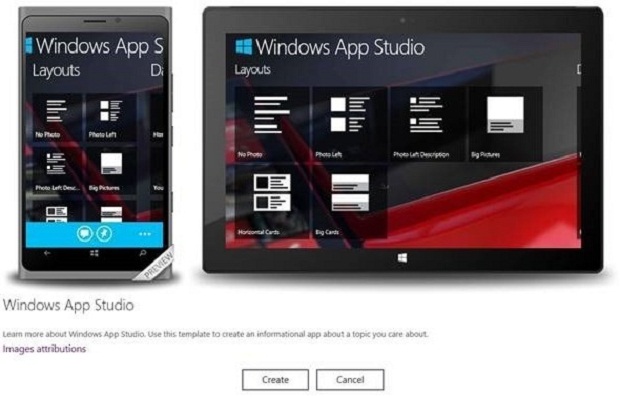 Windows App Studio beta capai 1 juta pengguna