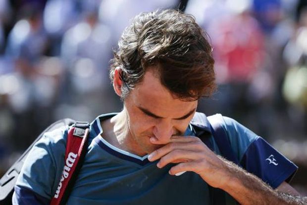 Federer gagal di aksi perdana