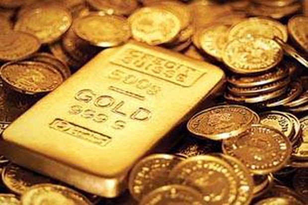Harga emas global terkoreksi dipicu data AS