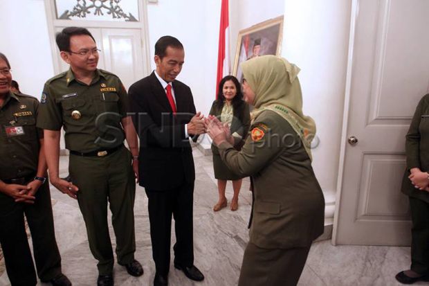 Ahok Ucapkan Selamat ke Jokowi