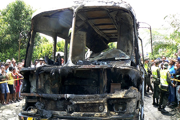 Bus Terbakar di Kolombia, 31 Anak Tewas Terpanggang
