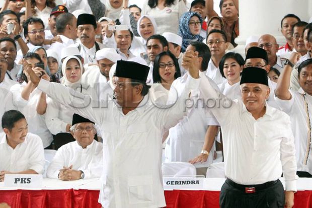 Gaya Busana Hatta Kini Seperti Prabowo