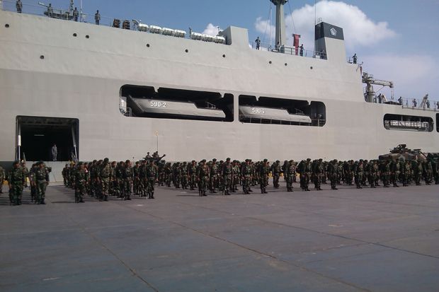 Latihan Perang, Panglima TNI Cek Personel dan Senjata