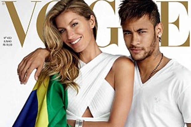 Neymar Disejajarkan Supermodel Termahal Dunia