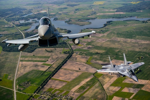 Rusia Intai Gerakan Jet-jet Tempur NATO di Baltik