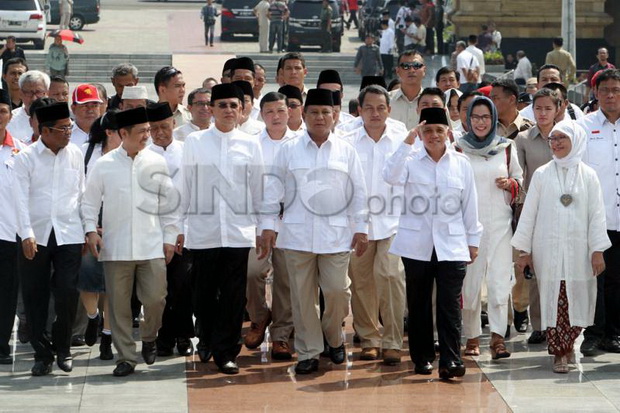 Banjir Dukungan, Elektabilitas Prabowo-Hatta Menguat