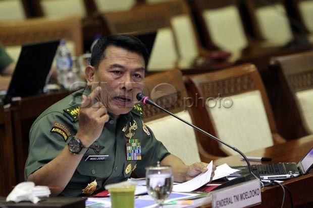 Jenderal Moeldoko Resmikan Media Center Puspen TNI