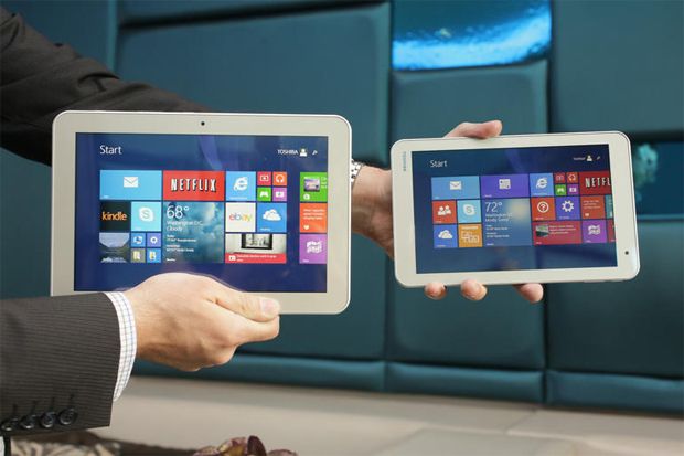 Toshiba Rilis Dua Tablet Windows 8.1 Terjangkau