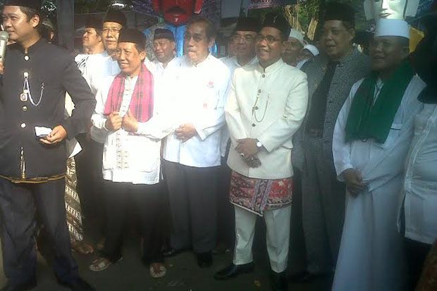 Palang Pintu Warnai Deklarasi Dukungan Prabowo-Hatta