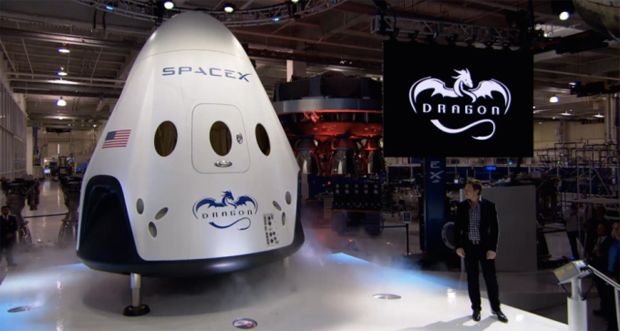 SpaceX Luncurkan Dragon MK 2