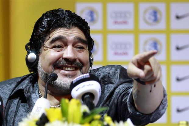 Maradona Yakin Argentina Juara