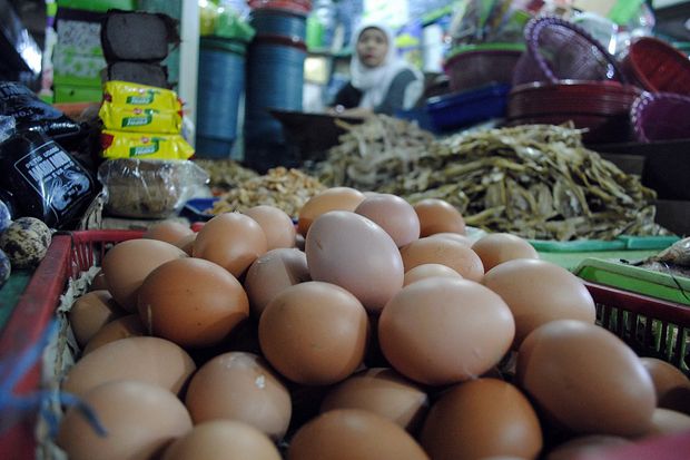 Harga Telur dan Daging Ayam Dongrak Inflasi Jateng