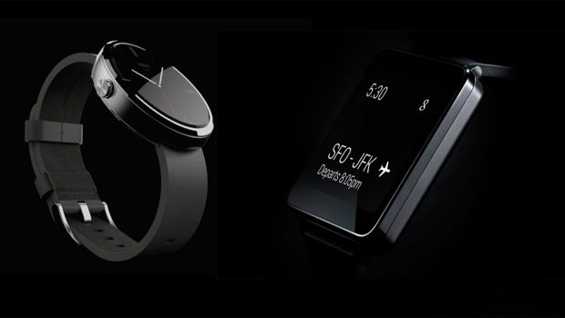 Desain LG G Watch Vs Moto 360