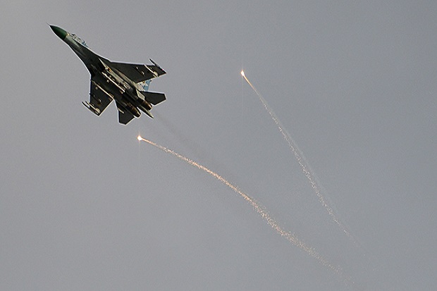 Gempur Luhansk, Pesawat Tempur Kiev Tembakkan 150 Rudal