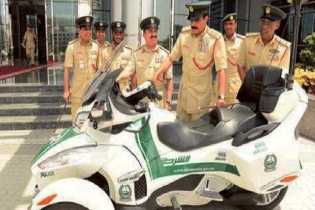 Ini Dia Kendaraan Patroli Polisi Dubai