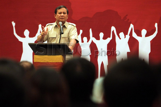 Prabowo: Indonesia Butuh Pencerahan Demokrasi