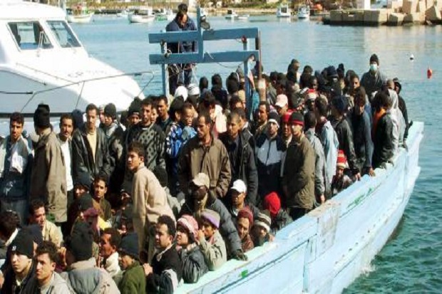 Italia Selamatkan 2000 Pengungsi Timur Tengah