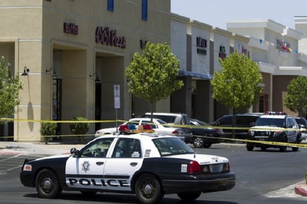 Kafe di Las Vegas Diberondong Tembakan, 5 Orang Tewas