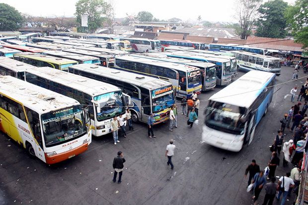 Terminal Cicaheum Siapkan 268 Bus Angkutan Lebaran