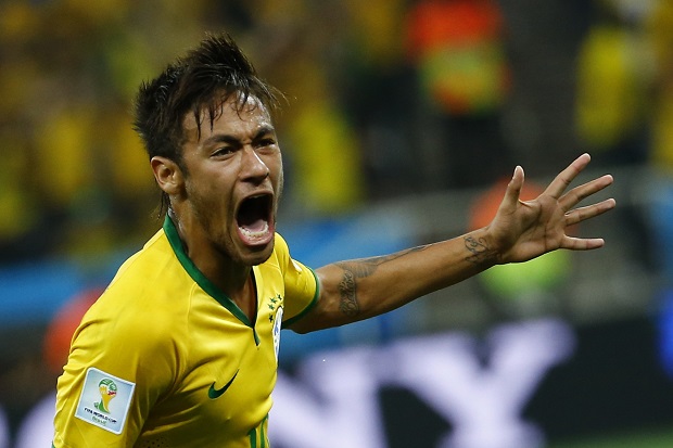Neymar Puas Brazil Menang