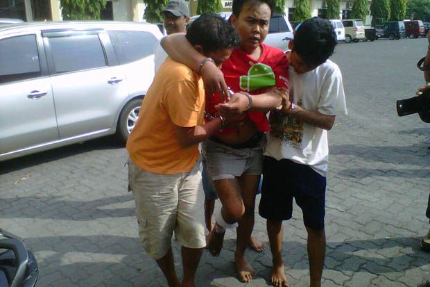 Pencuri Rumah Polisi Dibekuk Resmob Polrestabes Semarang