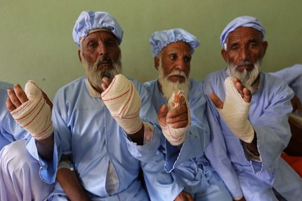 Coblos Capres, Jari 11 Warga Afghanistan Dipotong Taliban