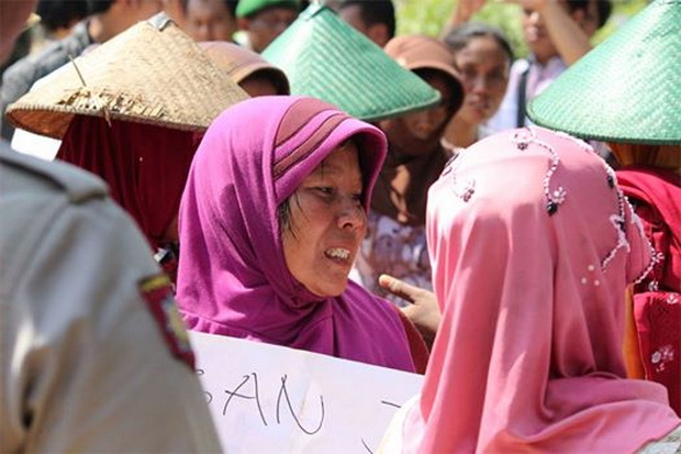 Diciduk Tentara, 4 Petani Rembang Dibebaskan